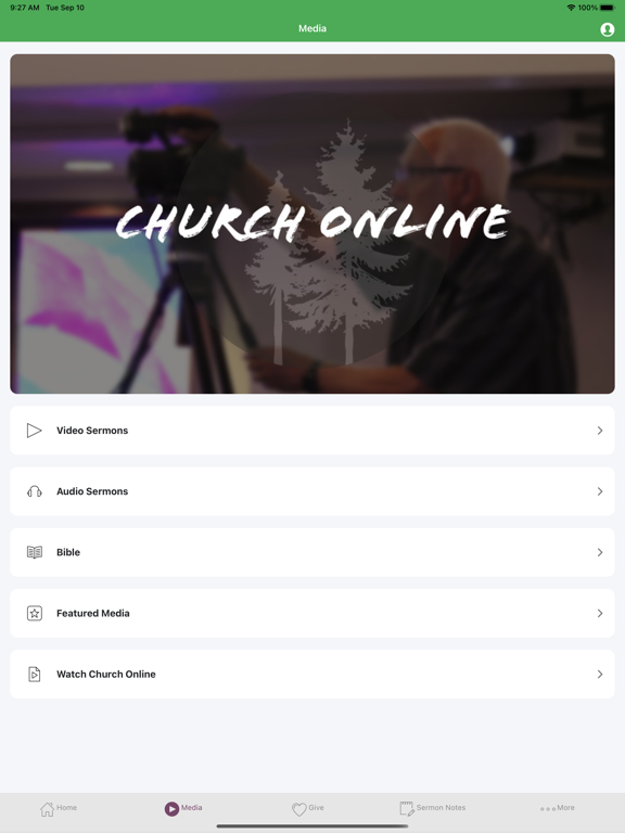 Northwood Christian iPad screenshot 2 - Lifestyle app