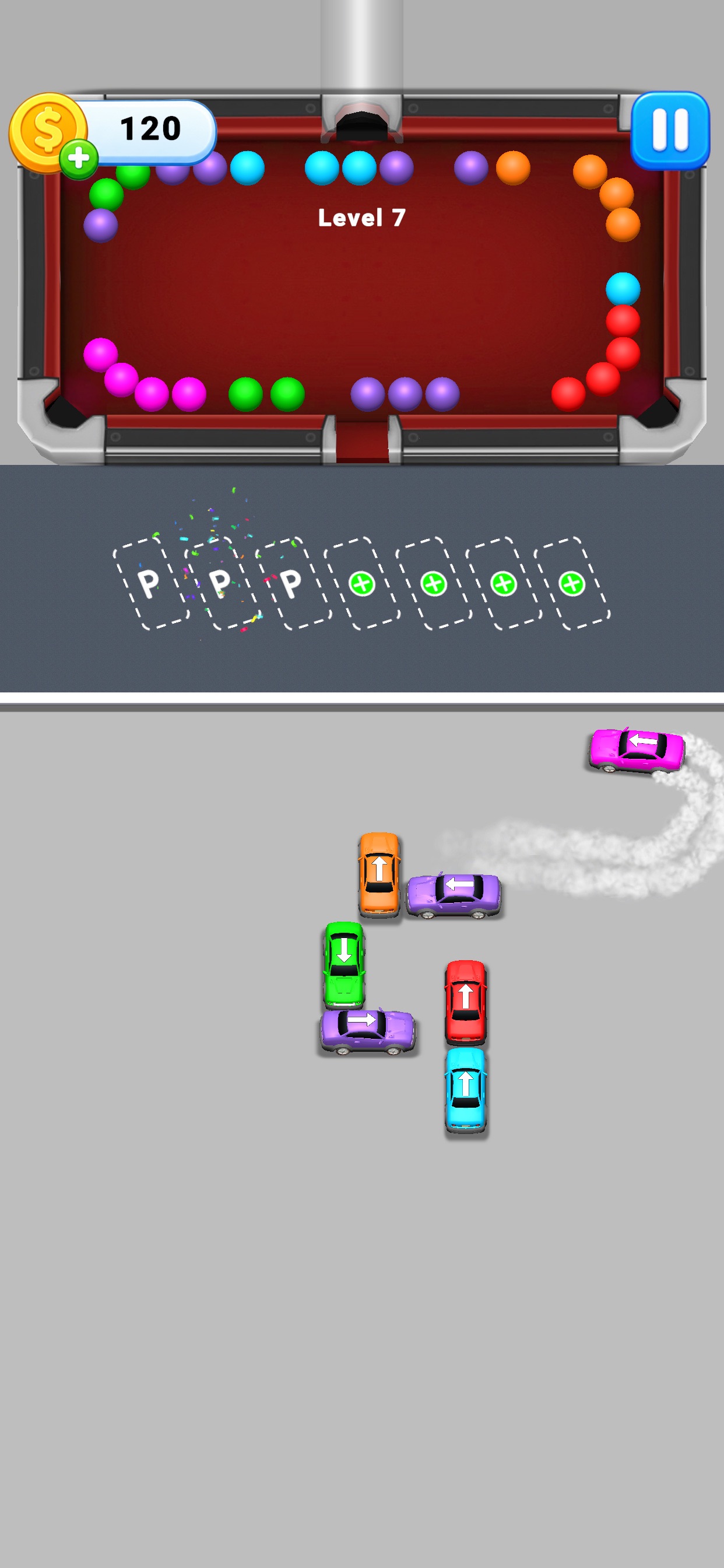Screenshot 3 of Bus Marble Sort Traffic Jam