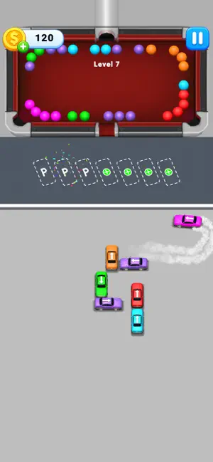 Bus Marble Sort Traffic Jam screenshot 3