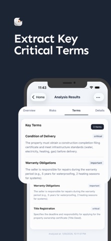 Contract Assistant - AI Review Screenshot 5 of 5