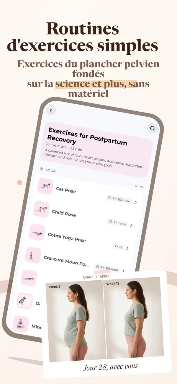 Screenshot #2 pour Suivi Post-partum