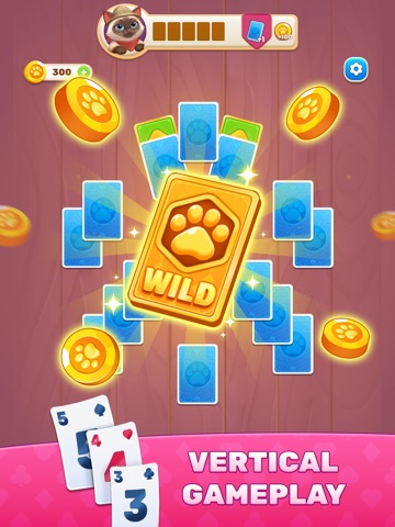 Meow Peaks: Vertical Solitaire iPad screenshot
