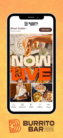 Burrito Bar Modern Mexican iPhone screenshot 2