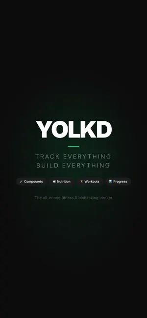 Yolkd - Gym & Workout Tracker screenshot 1