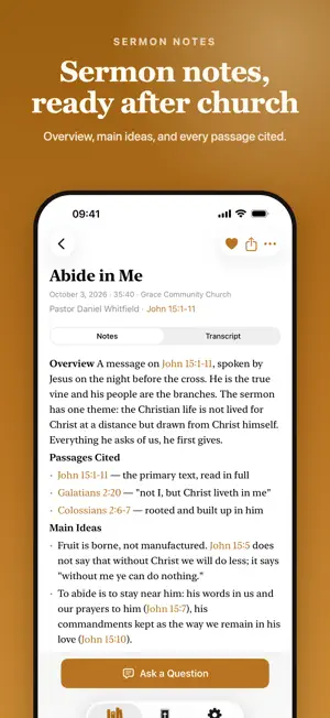 Sermon Notes & Bible: Hearken screenshot 1