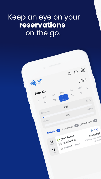 Mobile Hotel PMS by OTA Sync Screenshot