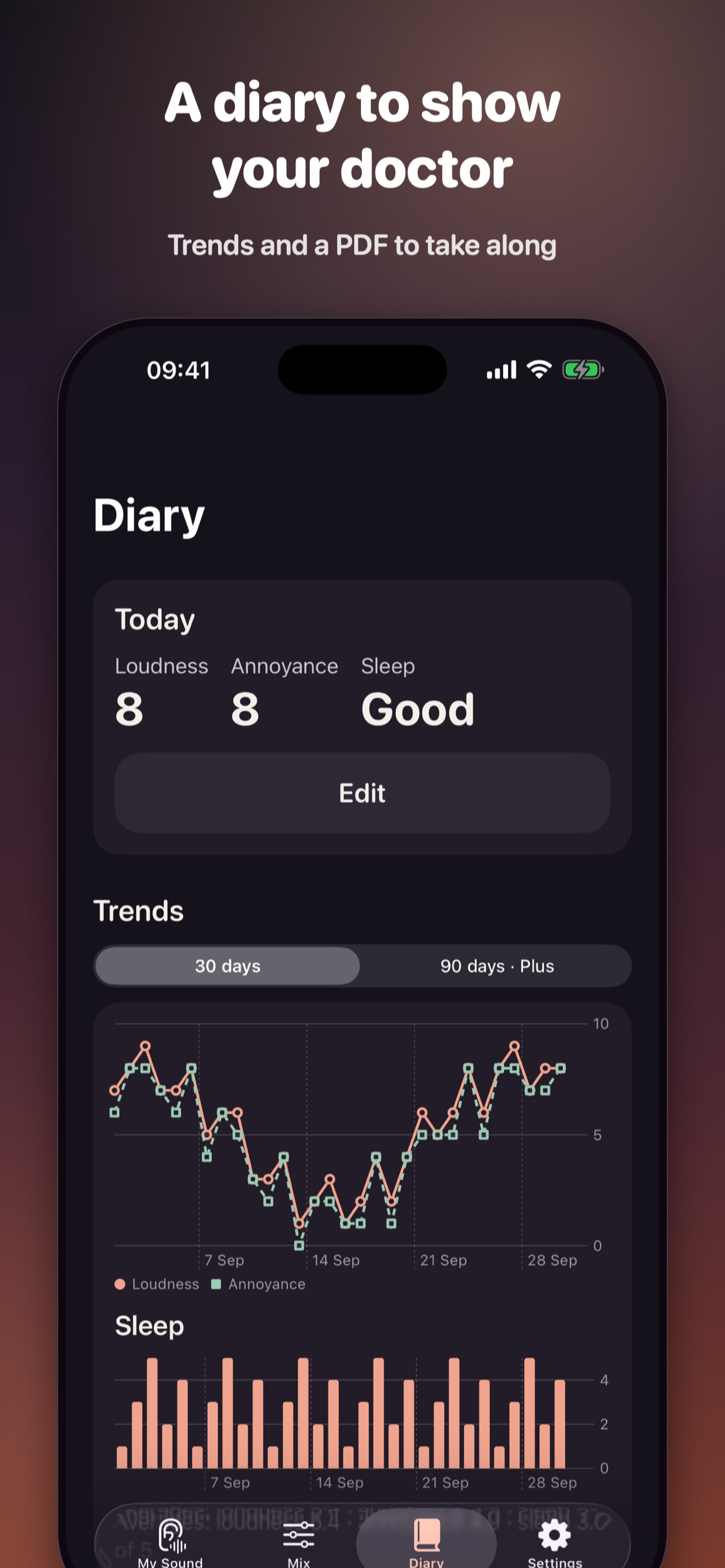Screenshot 5 of Softer Ring: Tinnitus Sounds