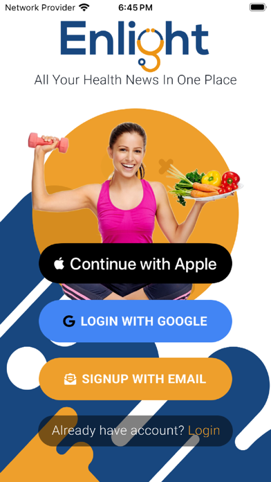 Enlight: Health & Fitness News Screenshot