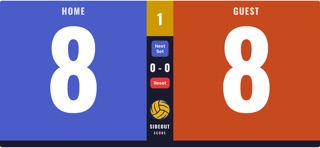 Sideout Score: Volleyball Screenshot 1 of 3