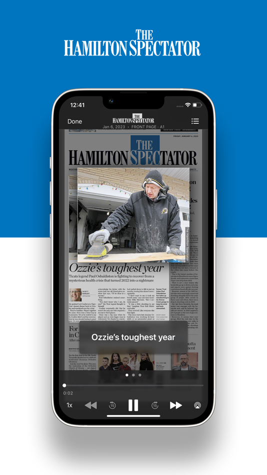 #4. The Hamilton Spectator ePaper (iOS) 由: Metroland Media Group Ltd.