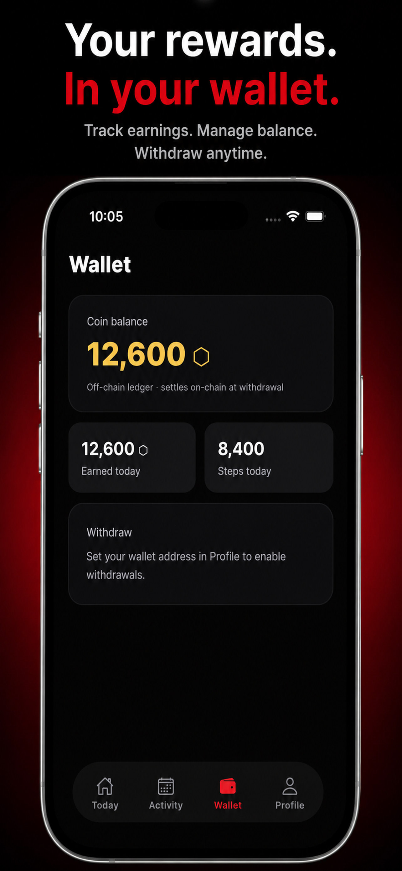 Ascend: Walk & Earn screenshot 3