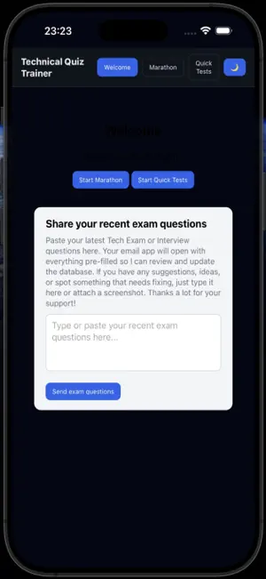 A6-777 Tech Quiz screenshot 1