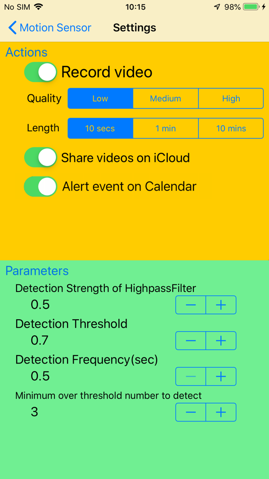 #6. MotionDetecMan (iOS) 由: HIROFUMI MARUO