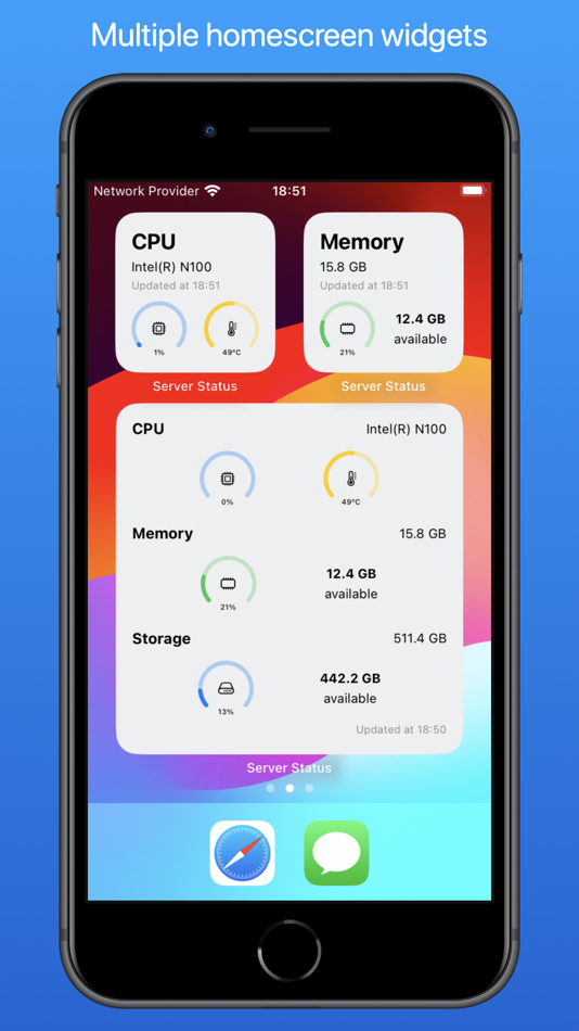 #7. Server Status - Server monitor (iOS) Bởi: Juan Gilsanz Polo
