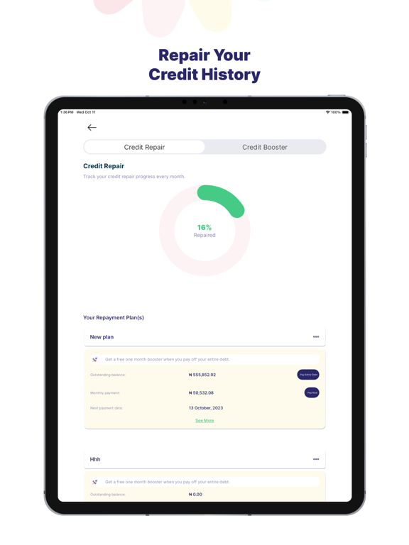 Pebblescore iPad screenshot 4 - Finance app