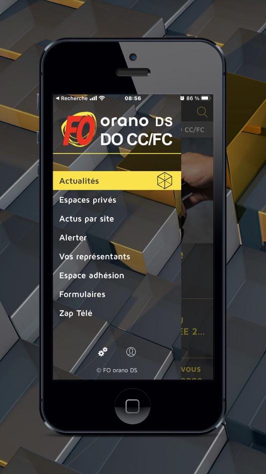 #1. FO ORANO DS DO CY/FC (iOS) 由: SYNDICAT FORCE OUVRIERE DES SALARIES D'AREVA NC MELOX