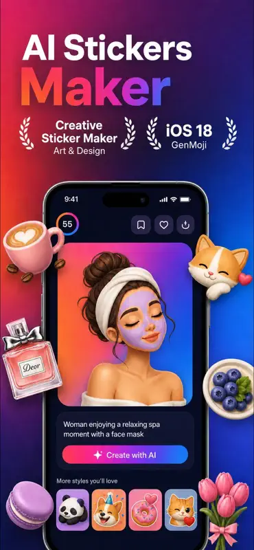 Fuzoji: AI Emoji Maker & Merge screenshot 1 of 6