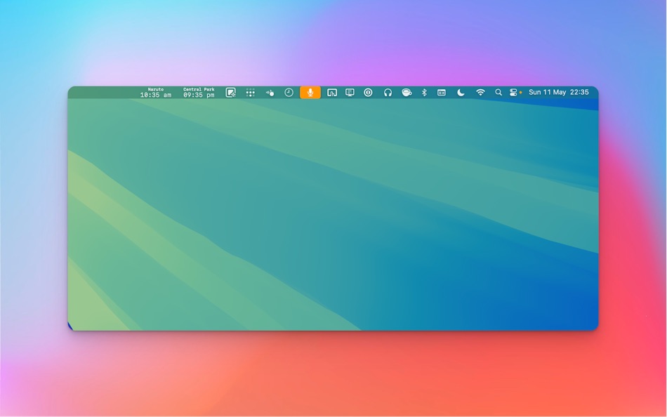 #3. MultiTime - World Timezone (macOS) Bởi: JOAO P P TEIXEIRA