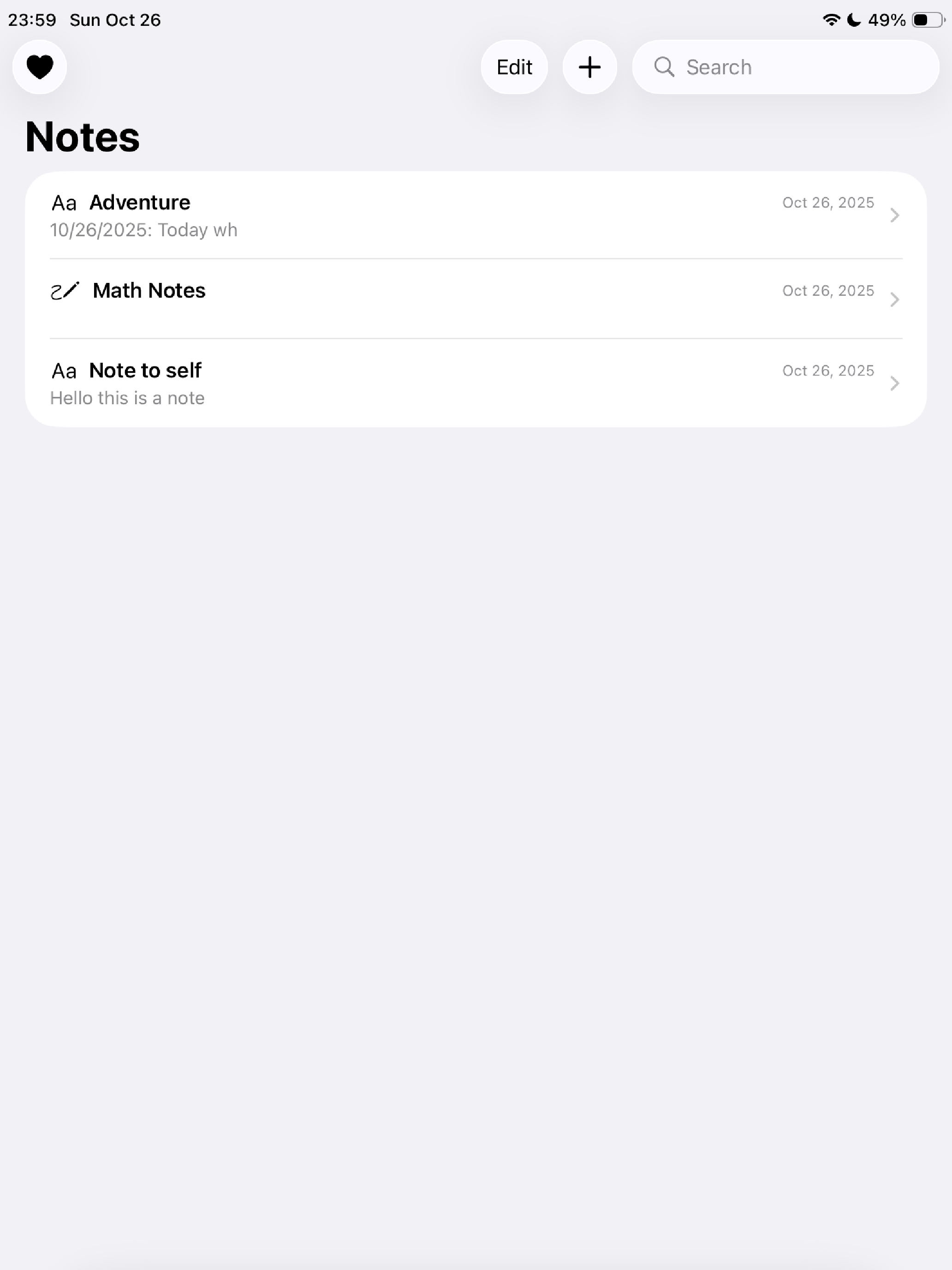 Loft Notes screenshot 4