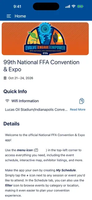 National FFA Convention & Expo screenshot 1