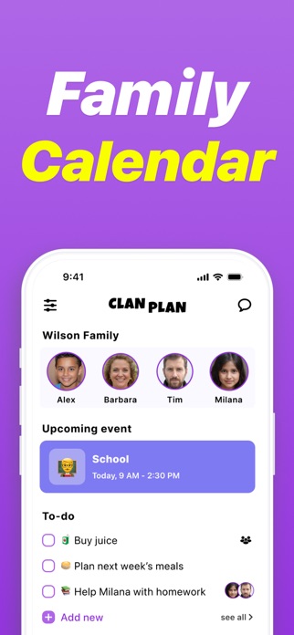 Shared Calendar: ClanPlan Screenshot 2 of 9