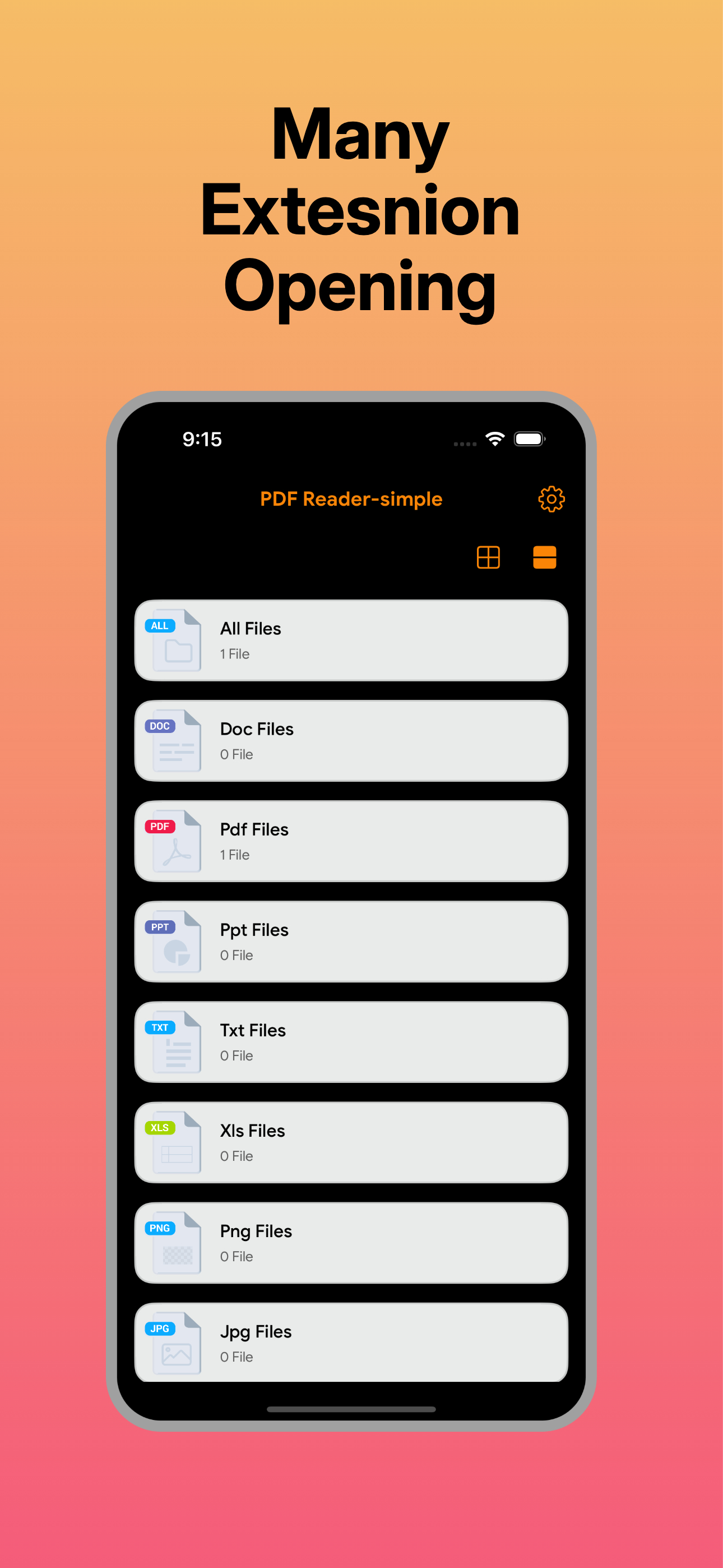 PDF Reader-simple