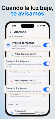 FranjaLuz: Precio Luz España screenshot 4