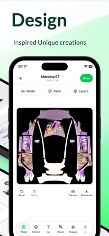 Cartist: Wrap Design for EVcar Screenshot 3 of 5