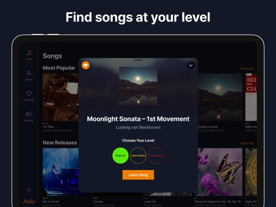 flowkey – Piano leren spelen iPad app afbeelding 5