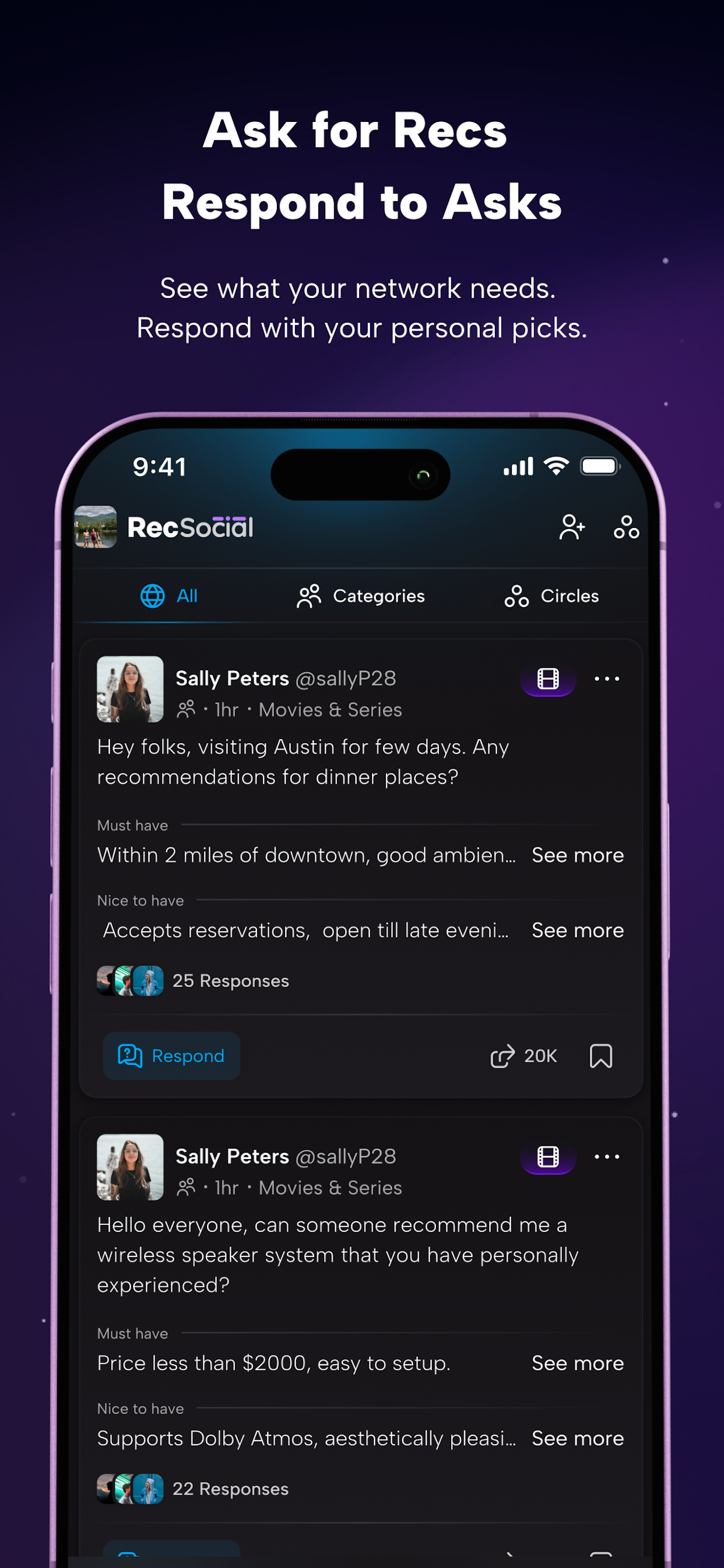 RecSocial screenshot 3