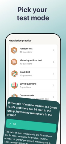 GMAT Exam Prep 2026. iPhone screenshot