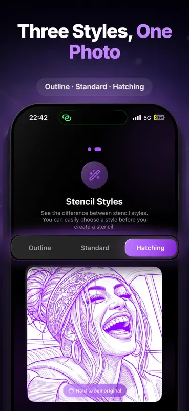 Stencil AI - Tattoo Stencils screenshot 5 of 6