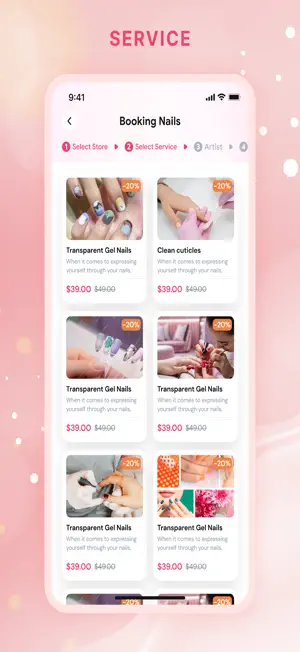Nail and Spa Booking screenshot 2