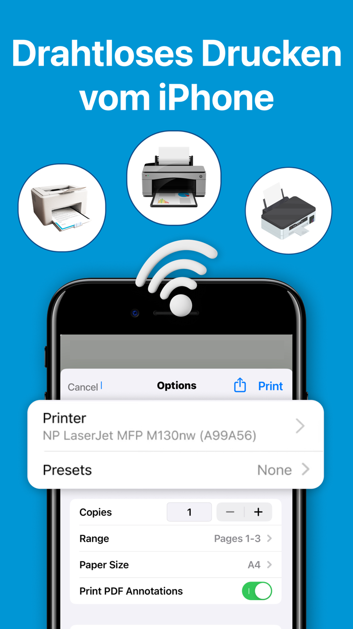 Smart Drucker Drucken Scanner
