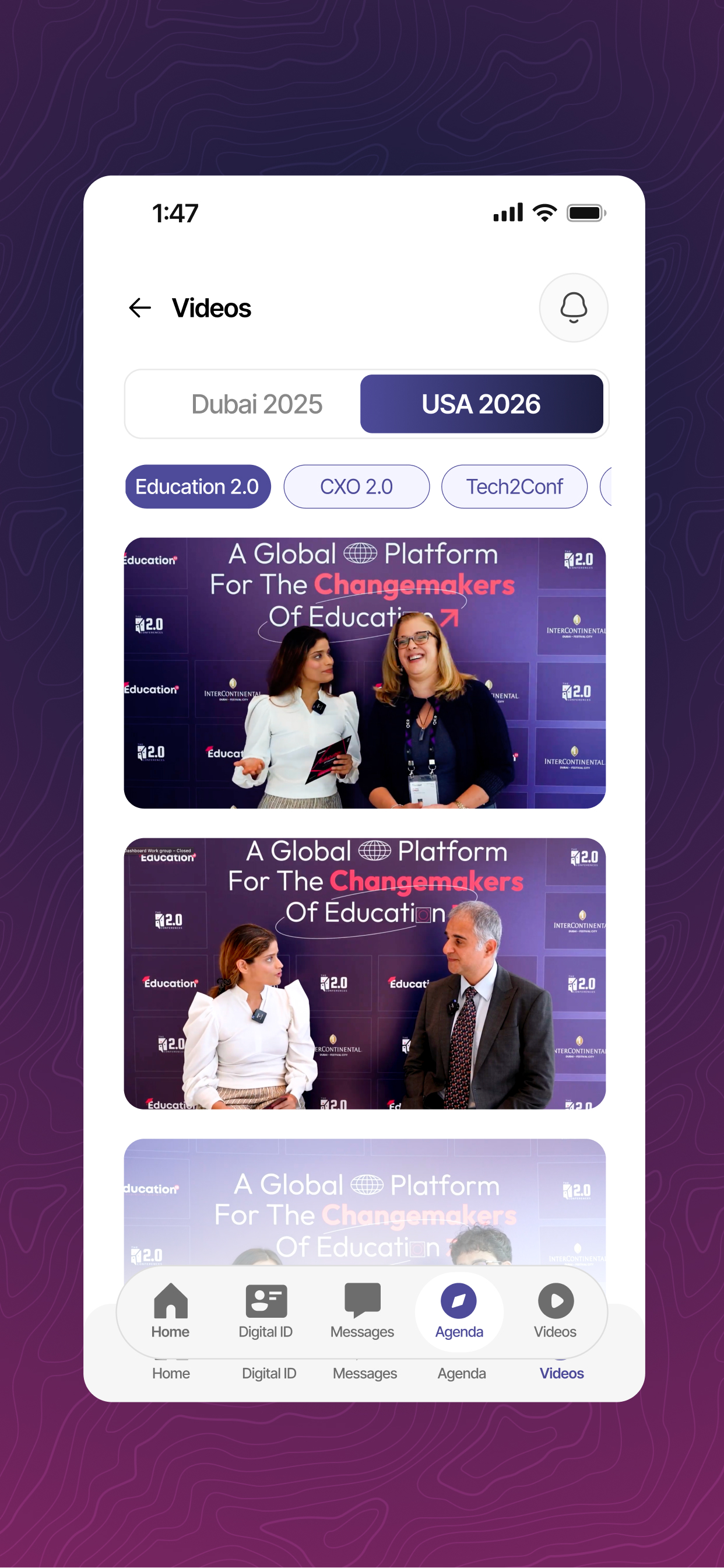 The 2.0 Conferences screenshot 5