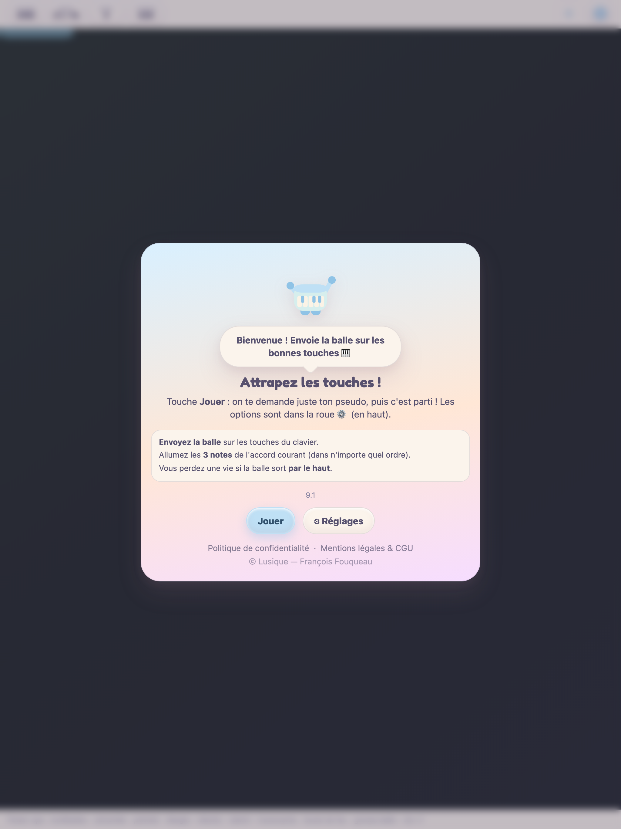 Attrapez les touches ! screenshot 7
