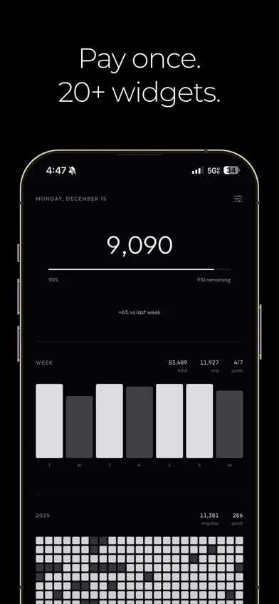 GAIT | Minimal Step Widgets screenshot 2