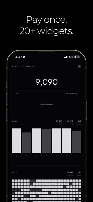 GAIT | Minimal Step Widgets Screenshot 2 of 4