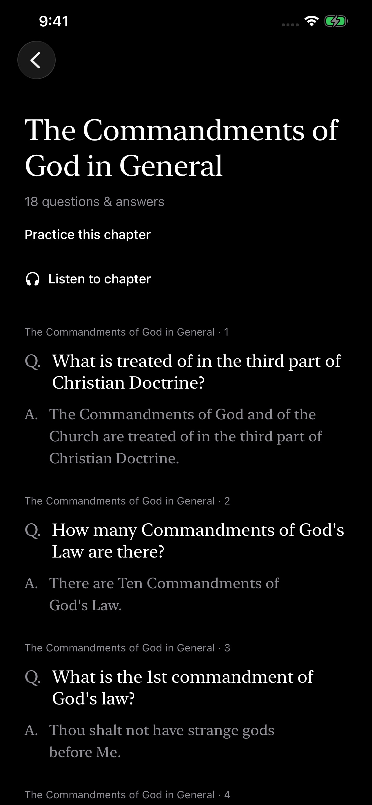 Screenshot 7 of Pius X Catechism