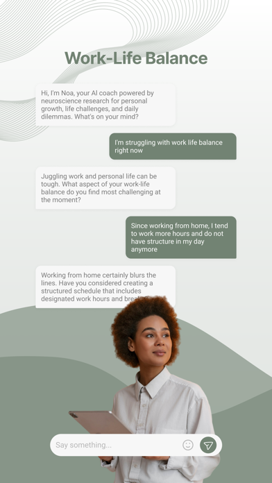 NOA Ai - Business & Life Coach Screenshot