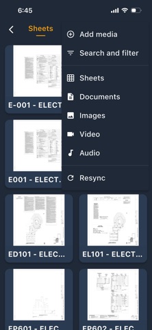 Unity Build Field App screenshot