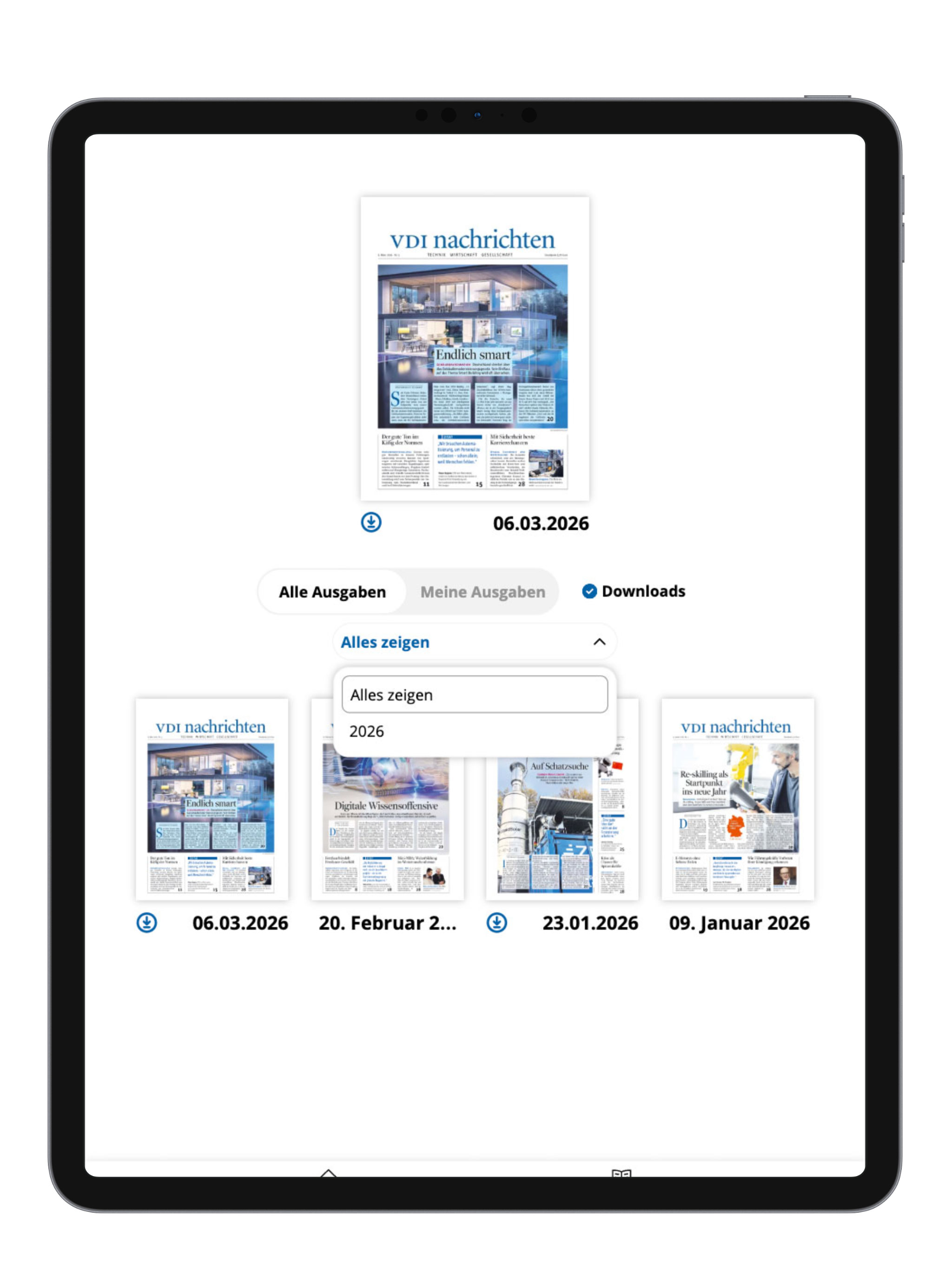 VDI nachrichten E-Paper screenshot 4