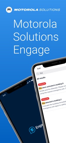 Motorola Solutions Engage iPhone screenshot