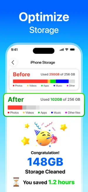 SmartClean AI: Storage Cleaner screenshot 1