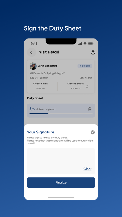 HCM Caregiver Connect Screenshot