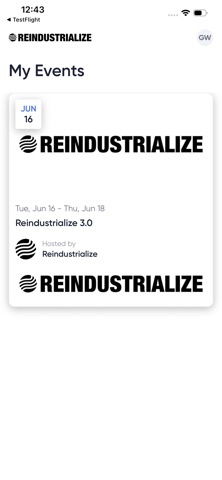Reindustrialize iPhone screenshot