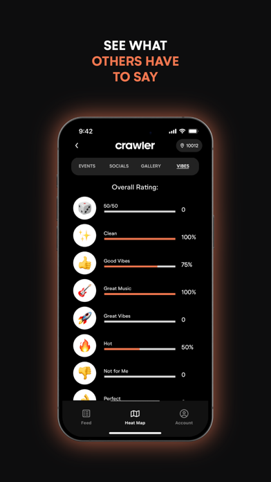 Crawler: NYC Bars & Night Club iPhone screenshot 8 - Social Networking app