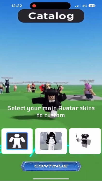 Catalog SkinCreator for roblox