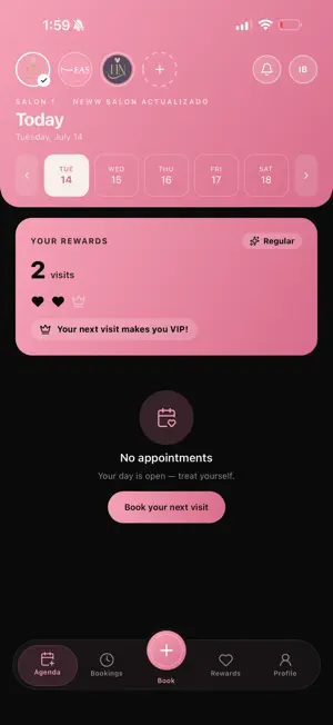 EasySalon screenshot 1