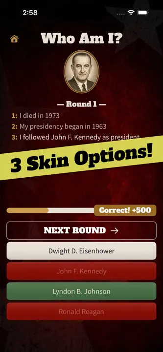 Presidential Who Am I Quiz screenshot 4